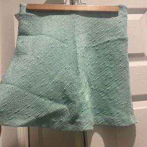 Zara NWT mini tweed skirt